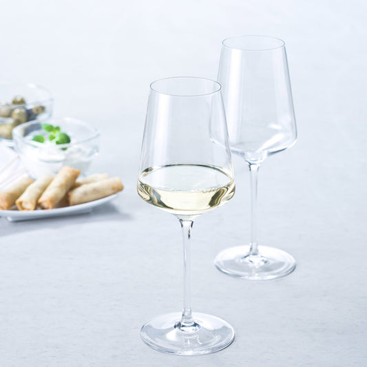 White wine glass Puccini 6-p